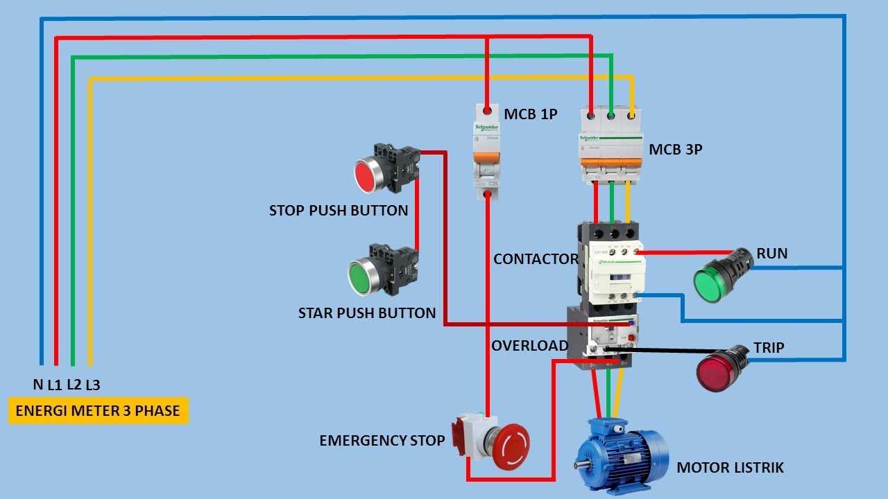 start stop switch wiring diagram