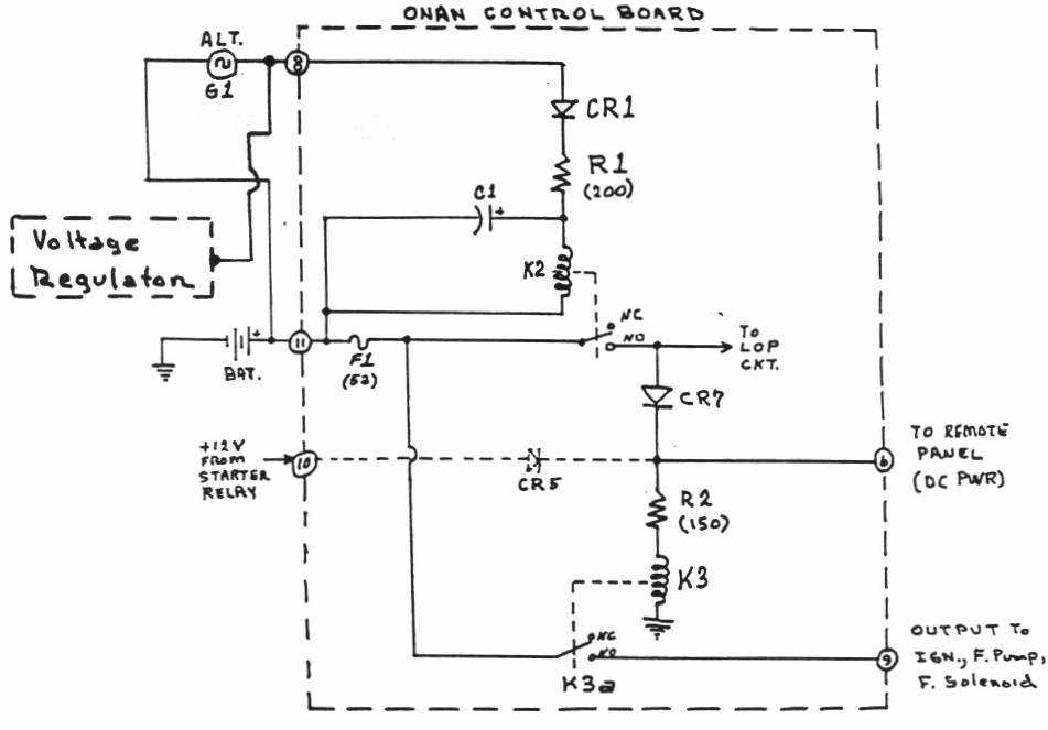 starter generator wiring diagram