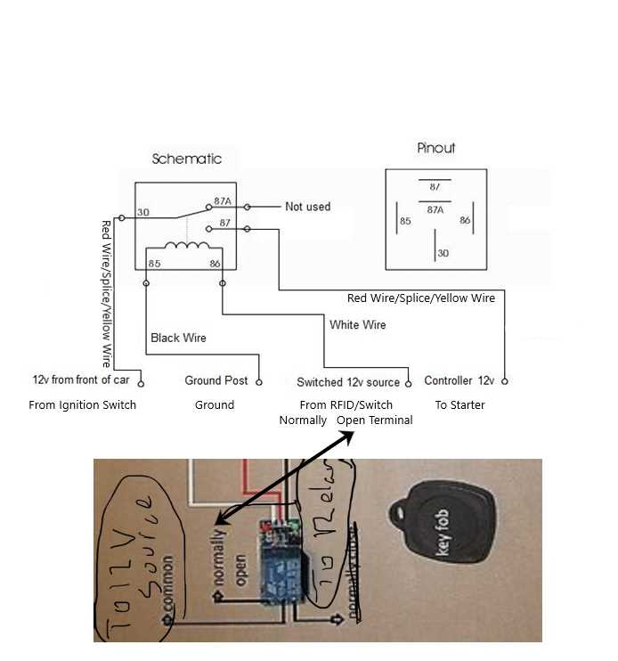 starter kill relay wiring diagram