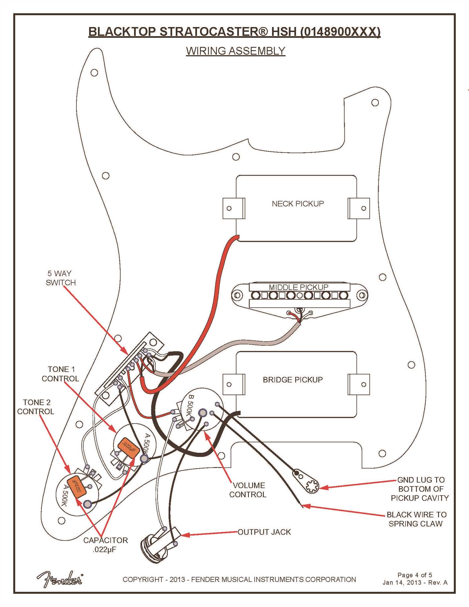 stratocaster 5 way switch wiring diagram