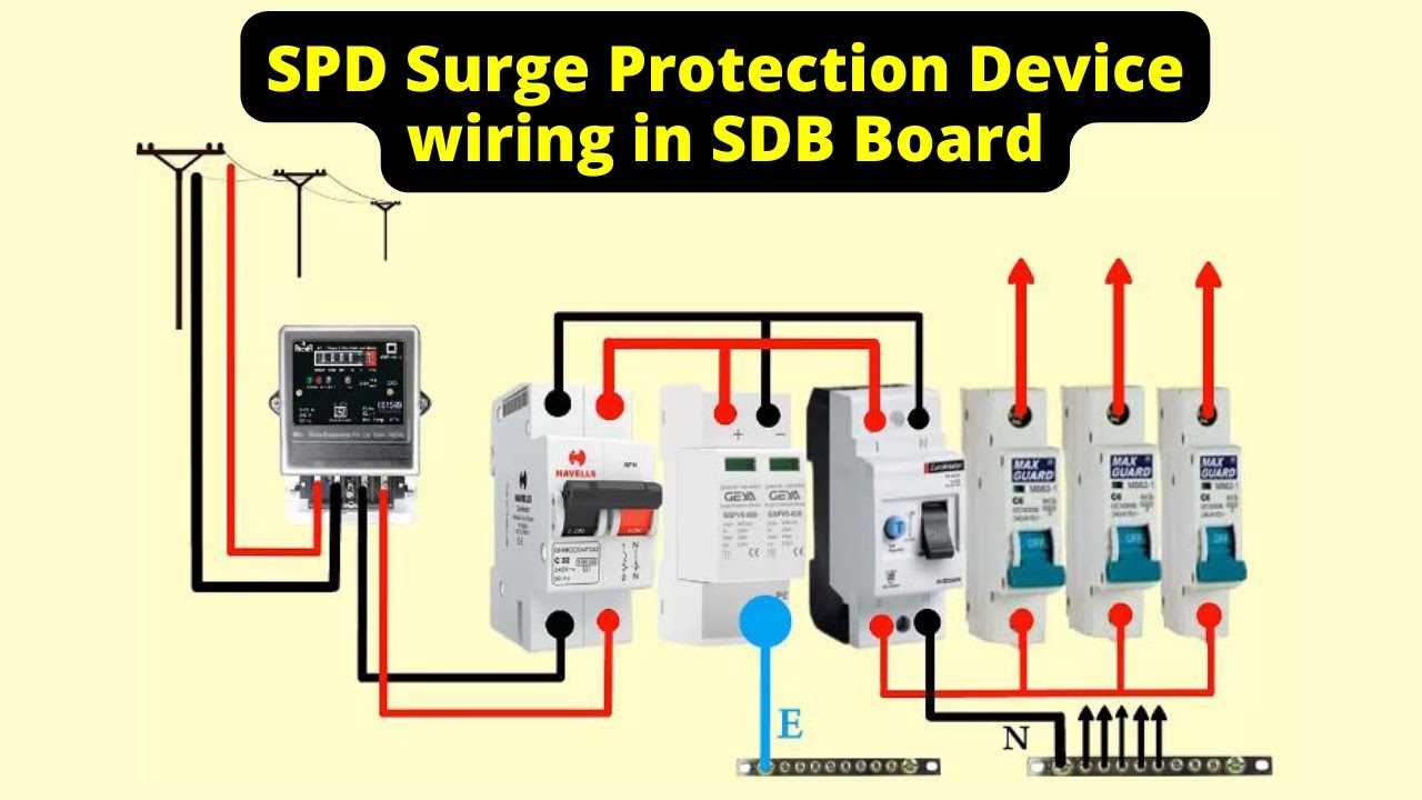 surge protector wiring diagram