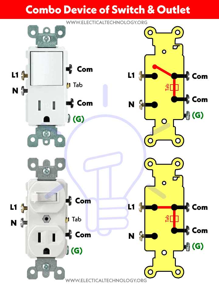 switched outlet wiring diagram