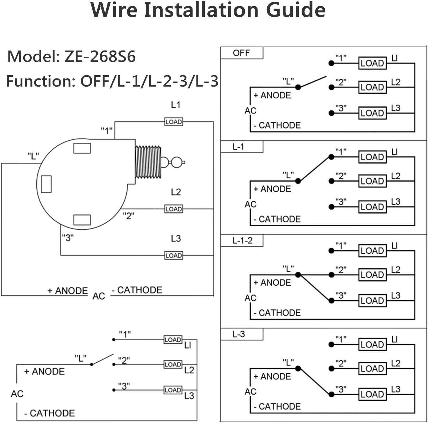 three speed ceiling fan wiring diagram