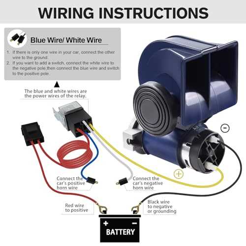 train horn wiring diagram