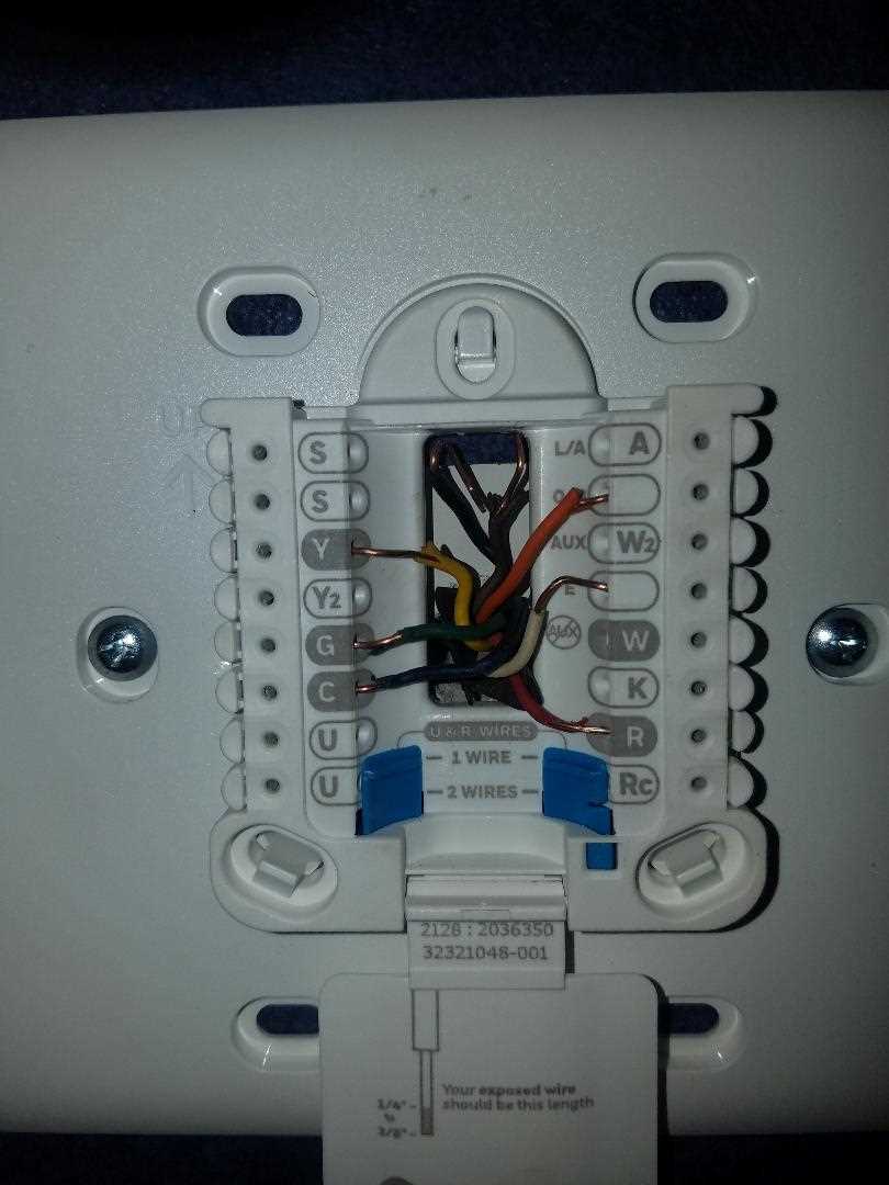 trane thermostat wiring diagram