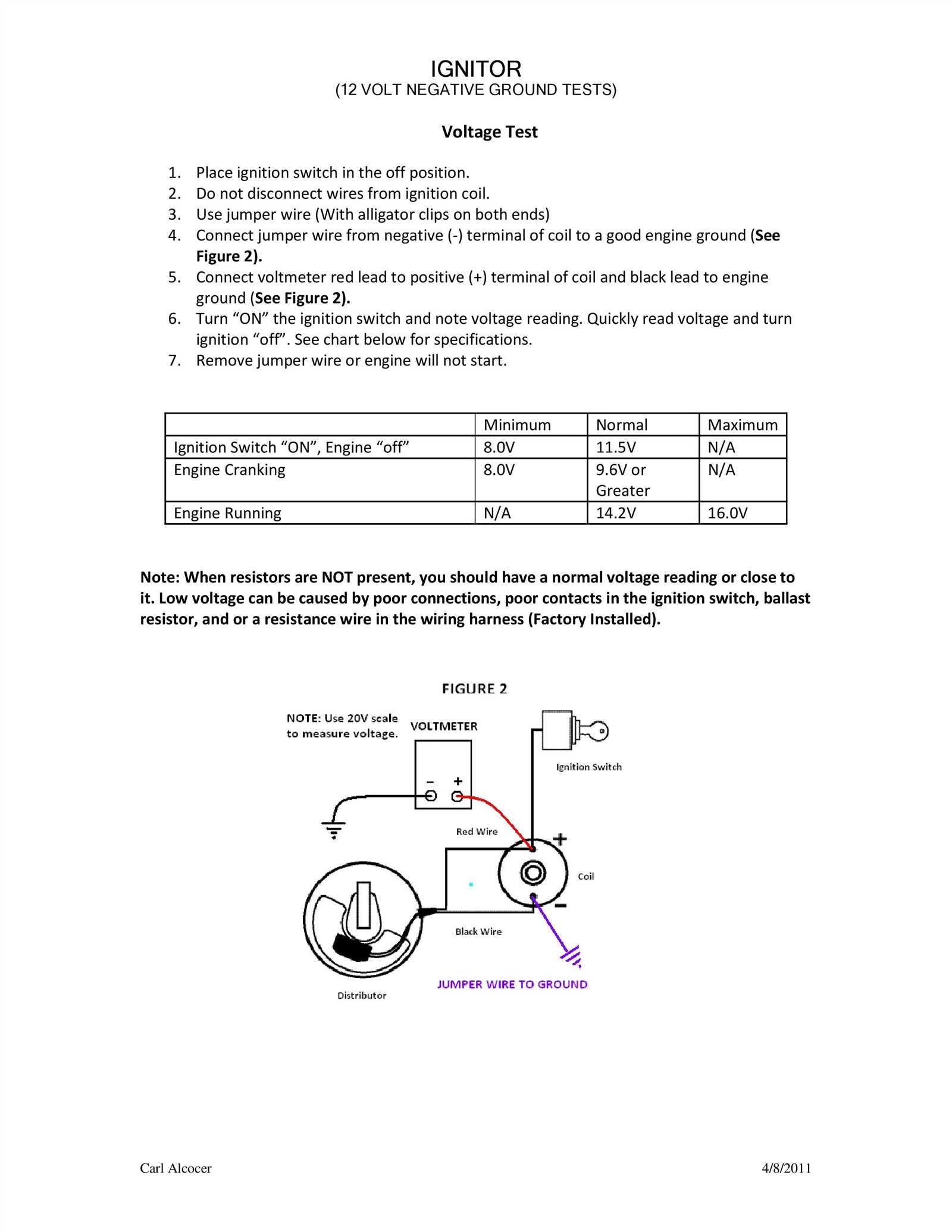 vw beetle ignition coil wiring diagram