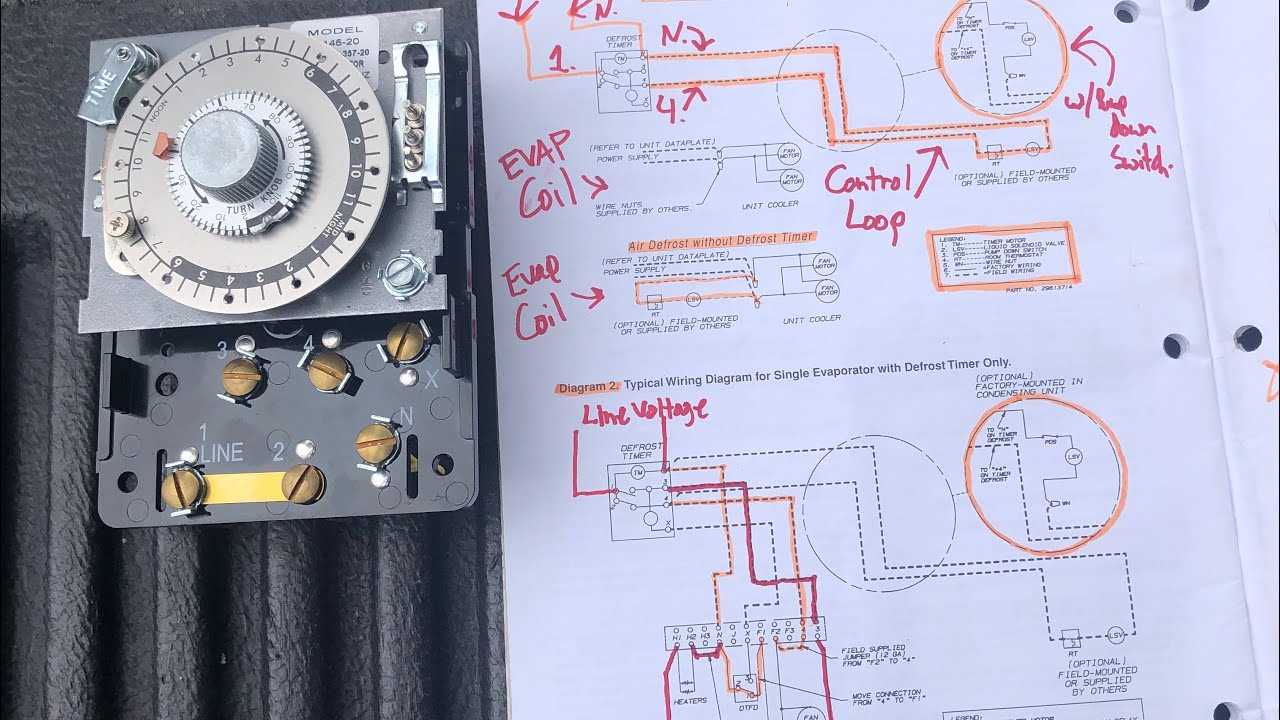 walk in freezer wiring diagram