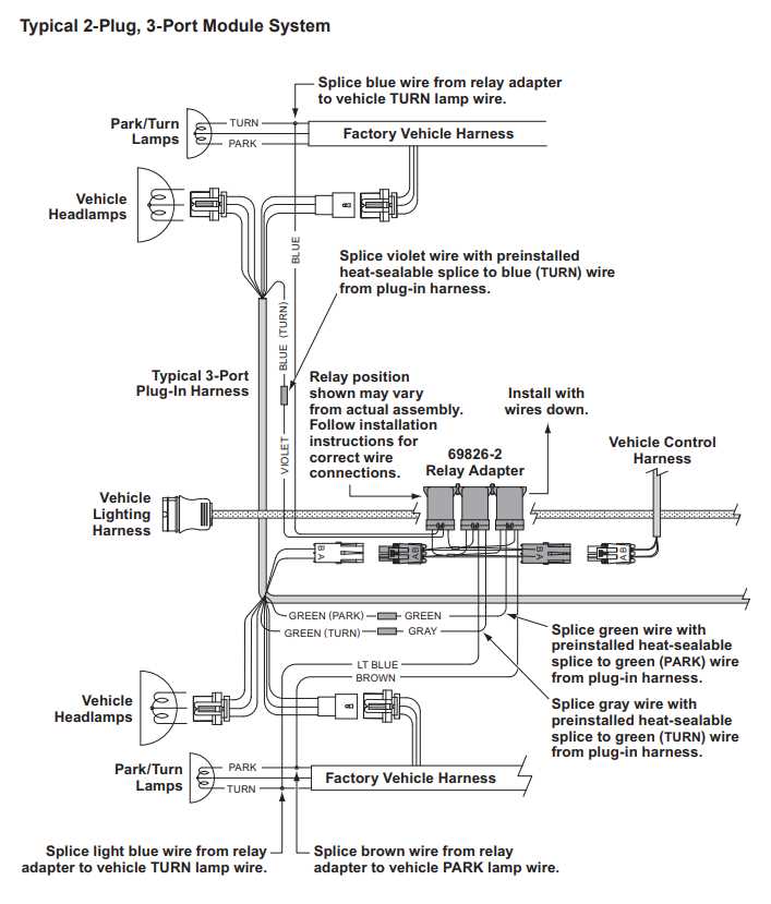 western ultramount wiring diagram