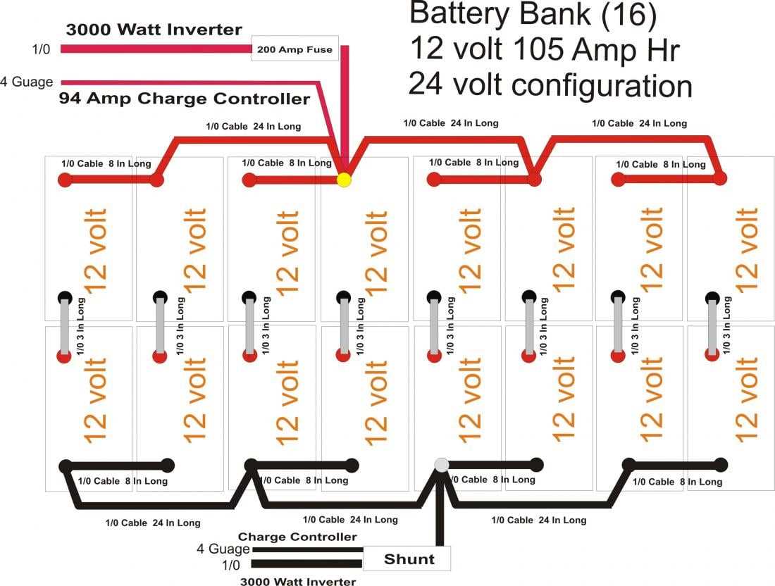 wiring 24 volt battery diagram