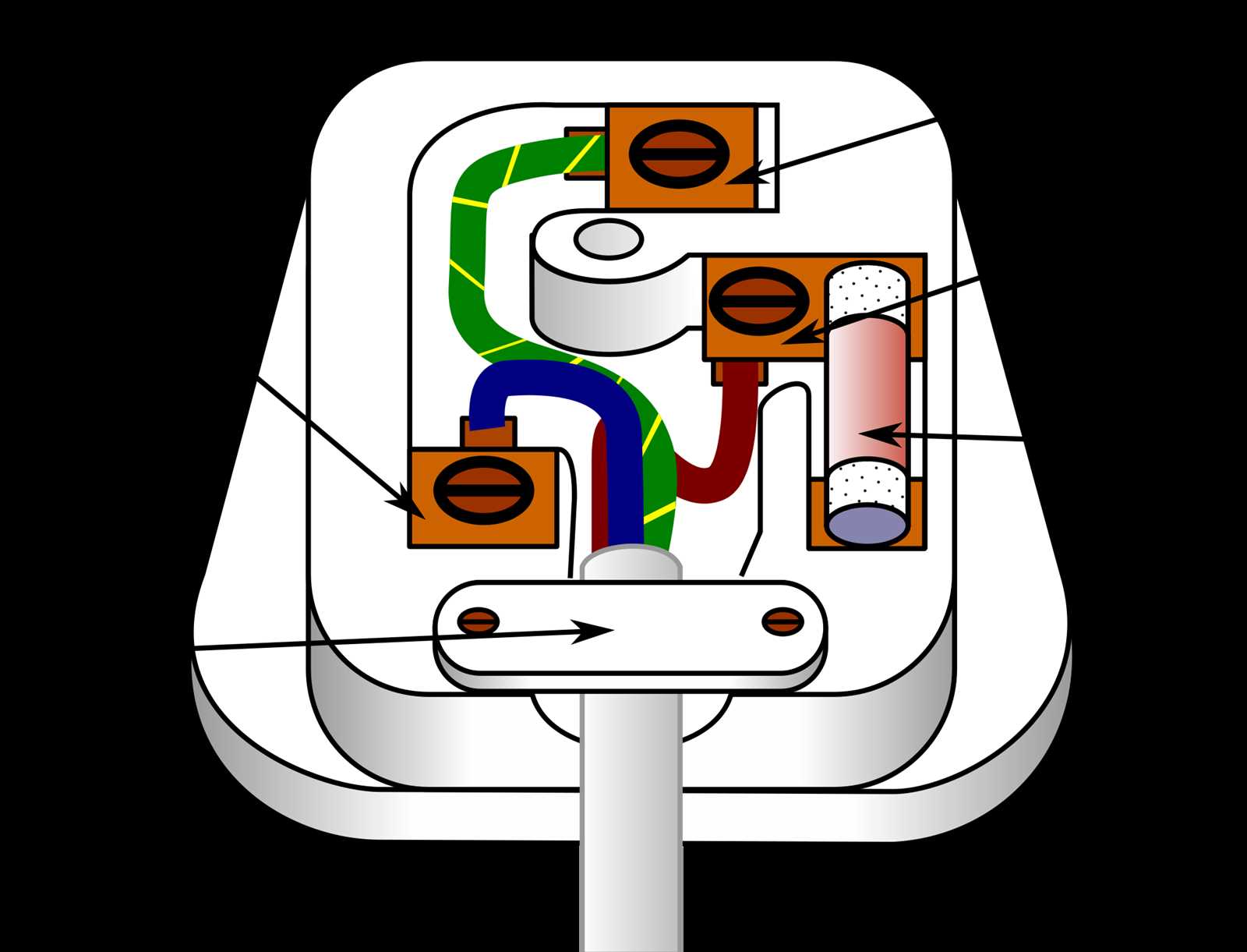 wiring diagram 3 pin plug