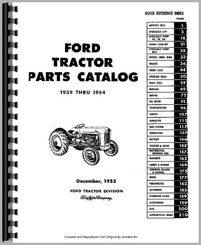 wiring diagram 8n ford tractor