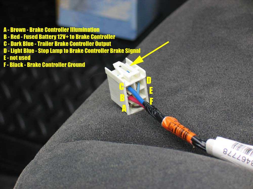 wiring diagram brake controller