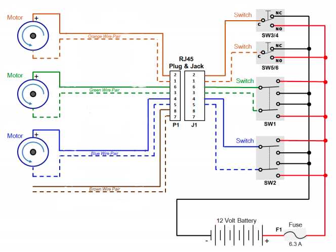 wiring diagram dpdt switch