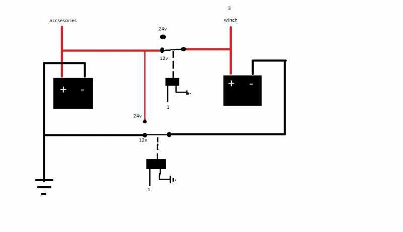 wiring diagram for 12v winch