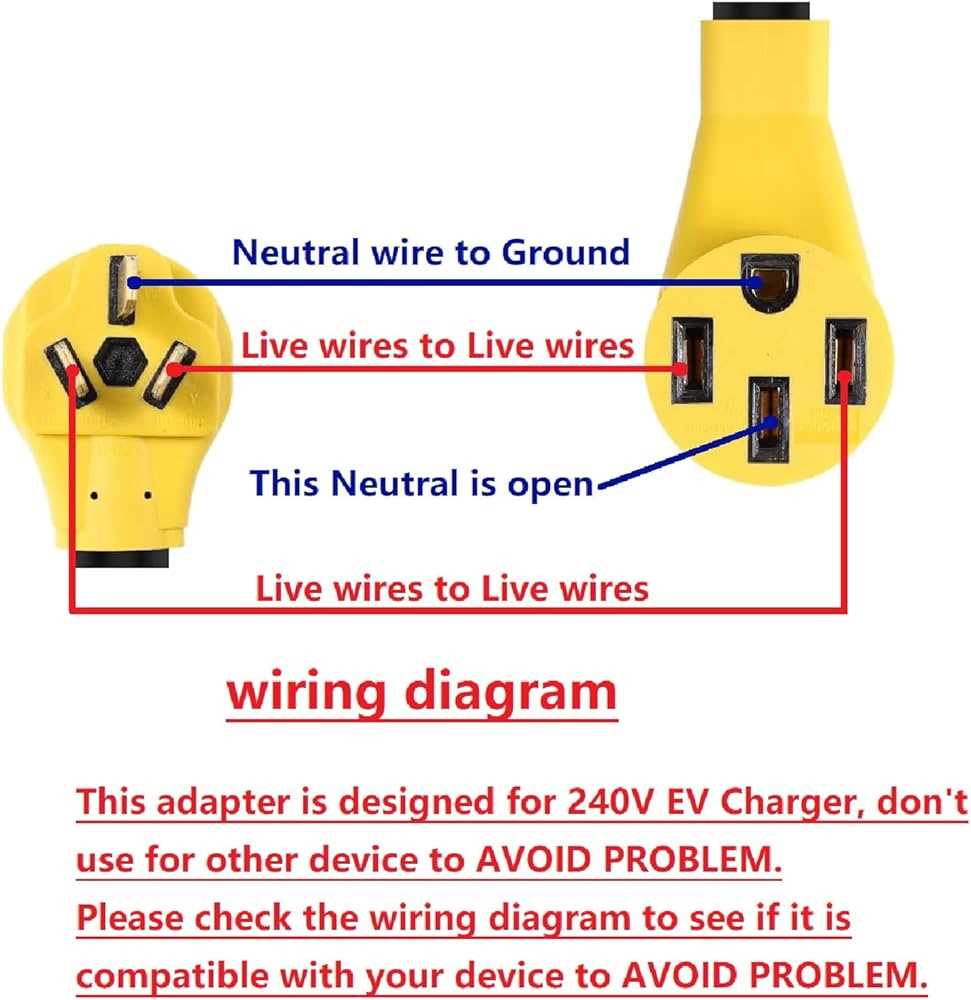 wiring diagram for 50 amp plug