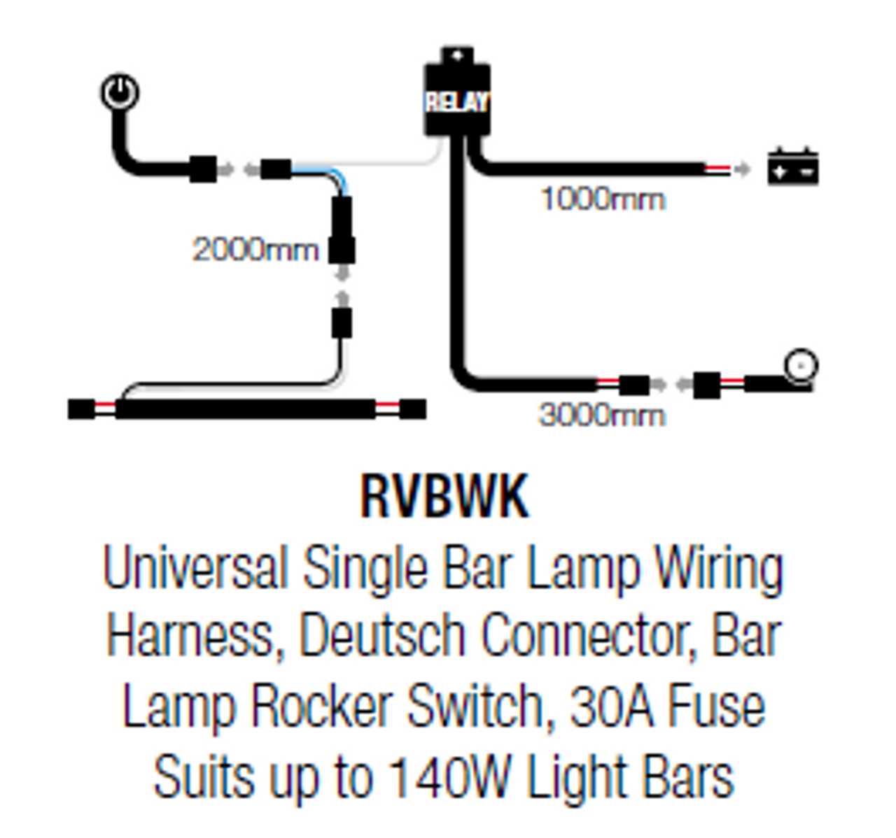 wiring diagram for a light bar