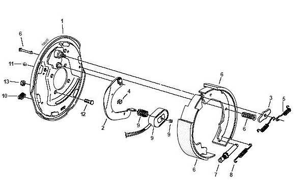 wiring diagram for a trailer with electric brakes