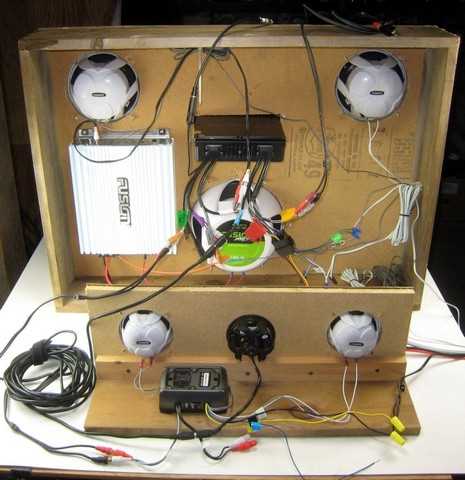 wiring diagram for boat stereo