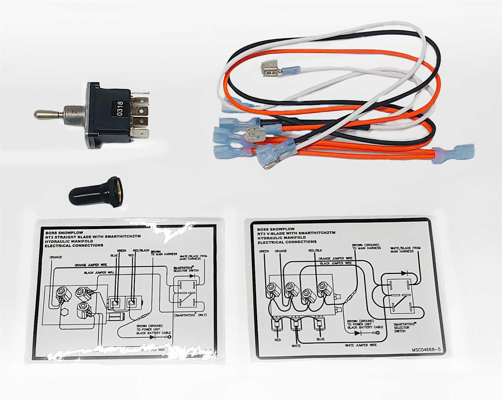 wiring diagram for boss snow plow