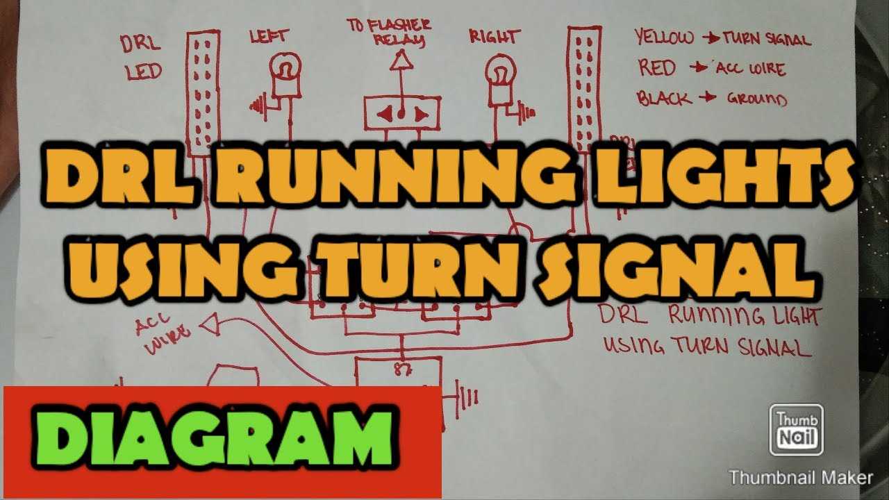 wiring diagram for daylight running lights