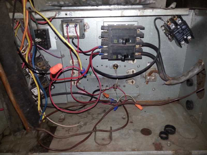 wiring diagram for electric furnace