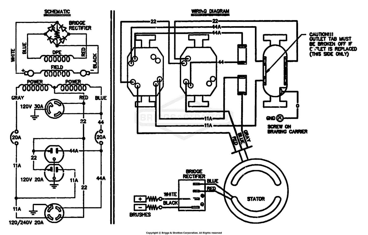 wiring diagram for generator plug