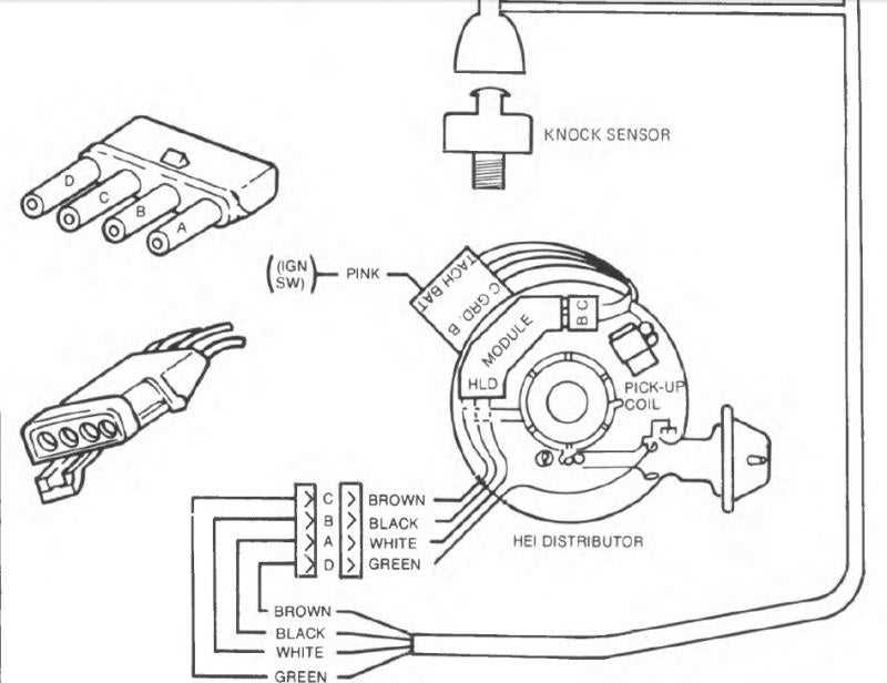 wiring diagram for gm hei distributor