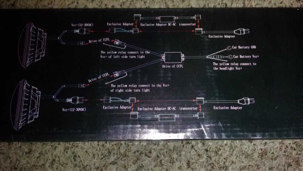 wiring diagram for halo headlights