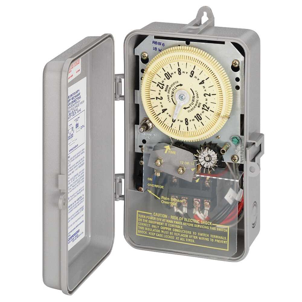 wiring diagram for intermatic timer