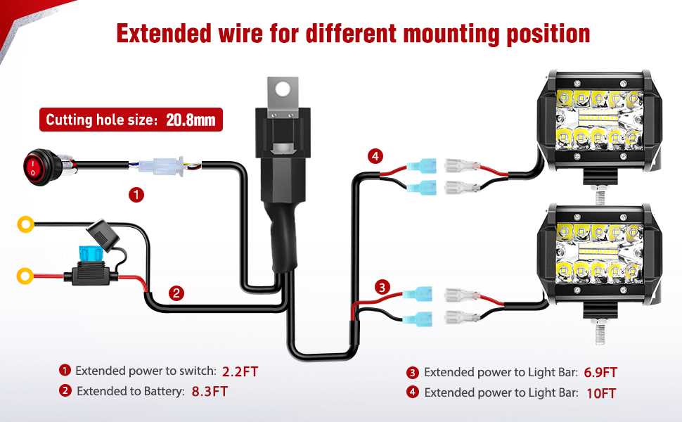 wiring diagram for led lights