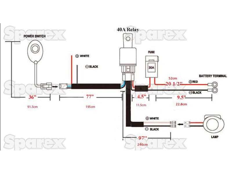 wiring diagram for light bar