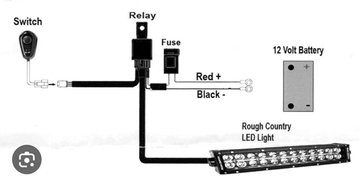 wiring diagram for light bar