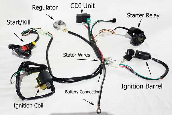 wiring diagram for mini bike