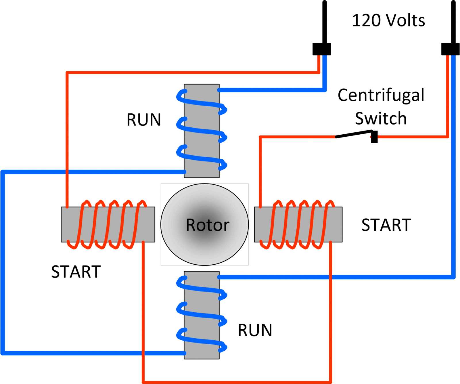 wiring diagram for motor