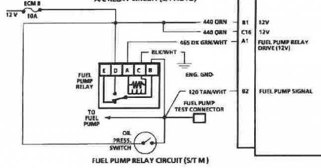 wiring diagram for oil pressure switch