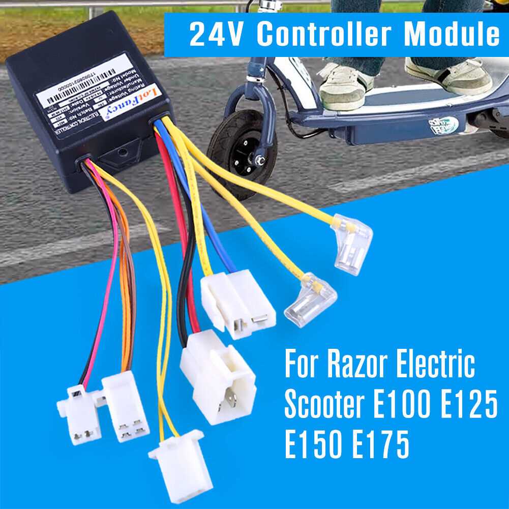 wiring diagram for razor scooter