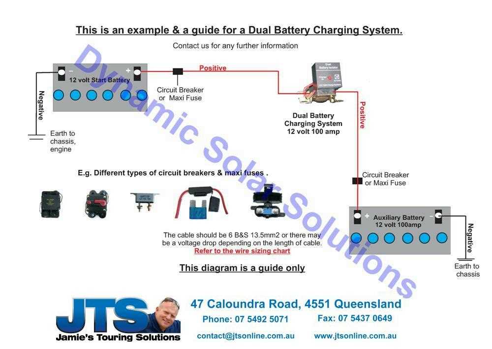 wiring diagram for rv batteries