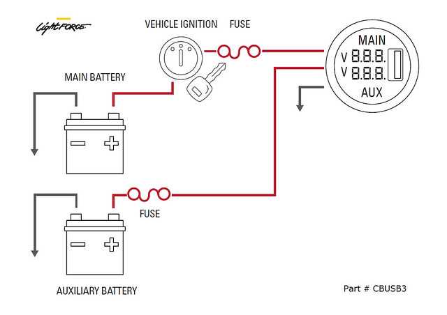 wiring diagram for voltmeter