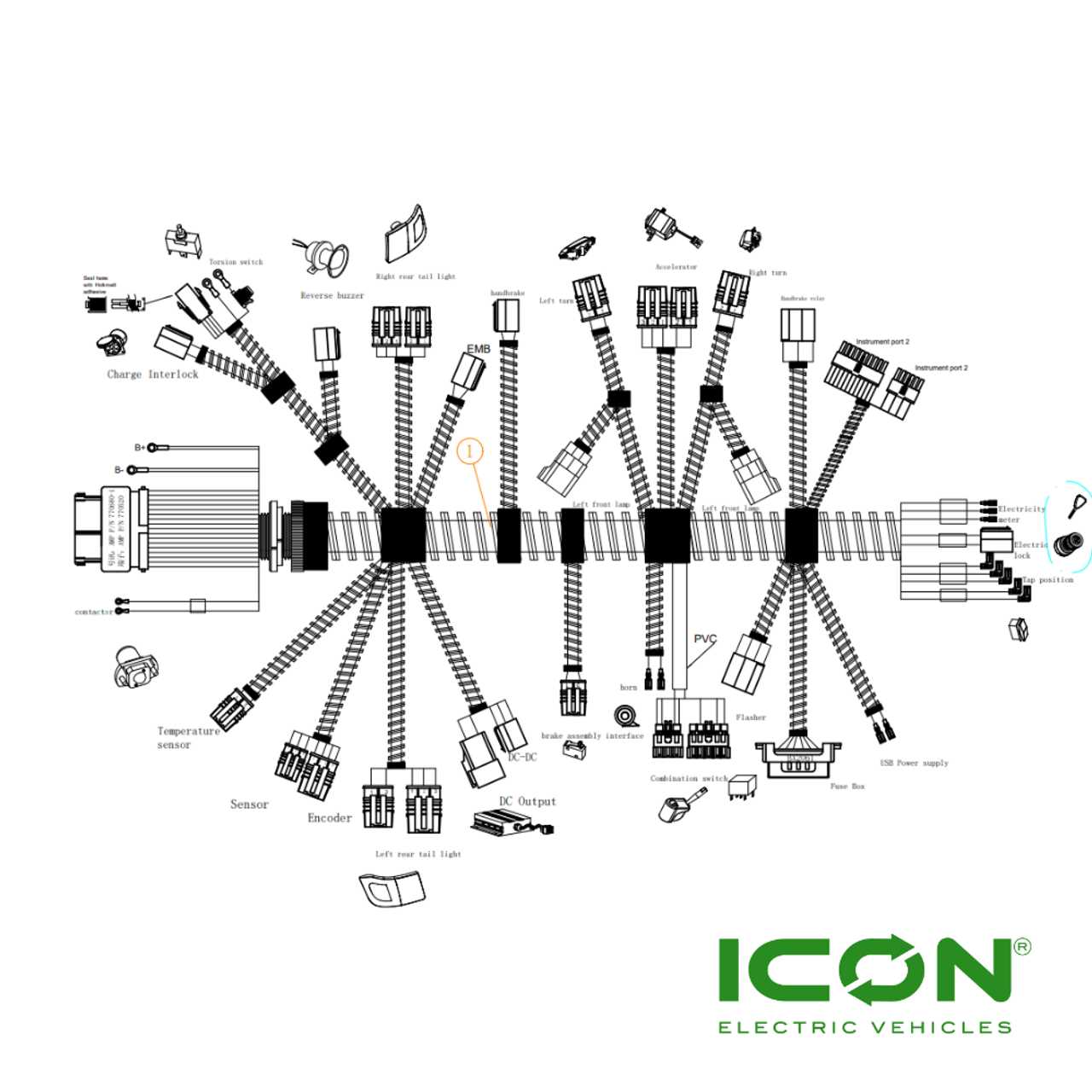 wiring diagram golf cart