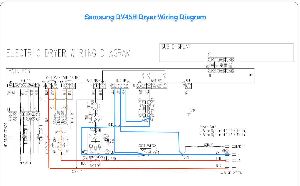 wiring diagram kenmore dryer