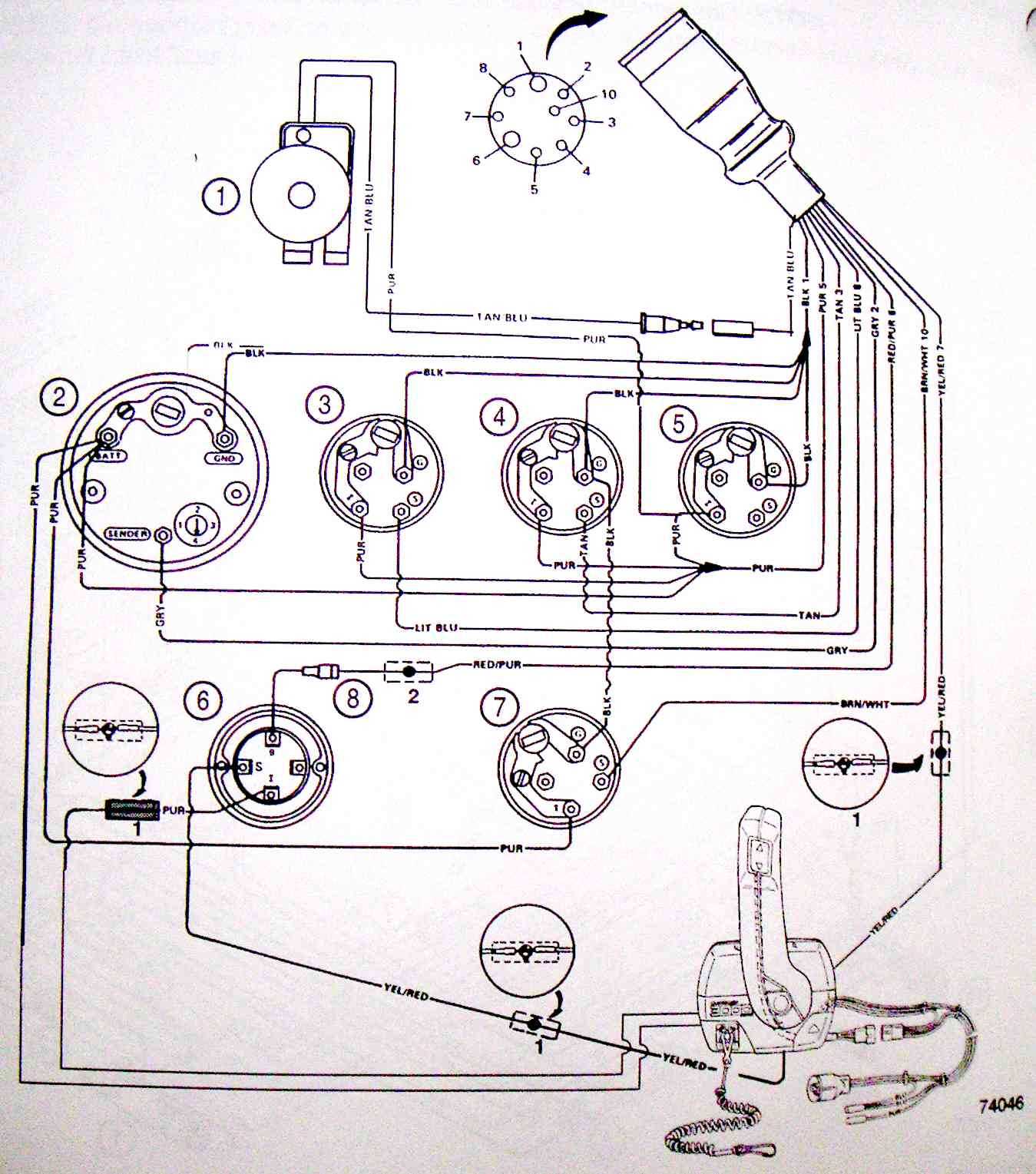 wiring diagram mercruiser 3.0