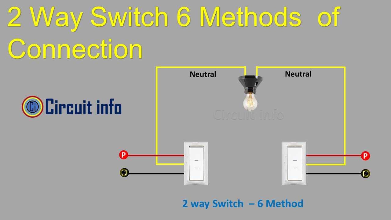 wiring diagram of a two way switch