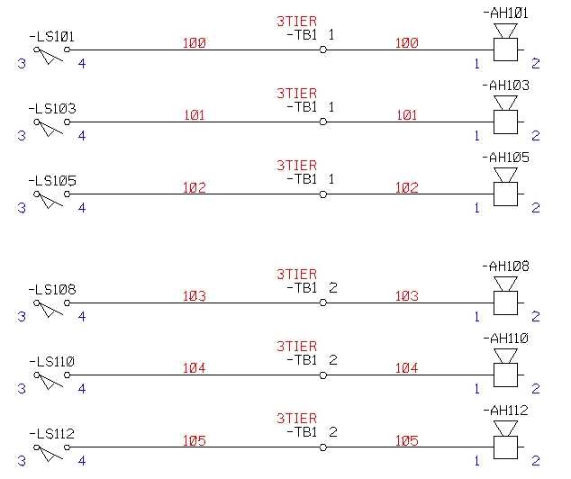 wiring diagram terminal block