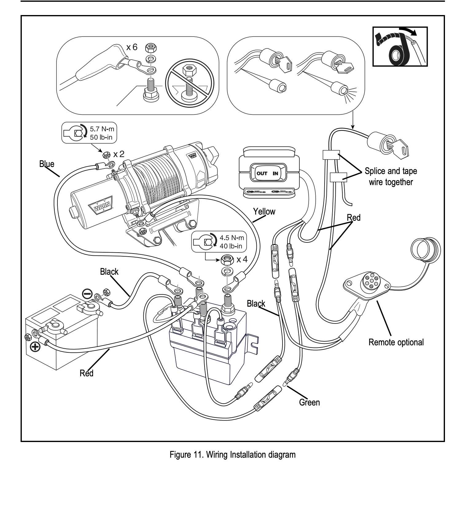 wiring diagram warn winch