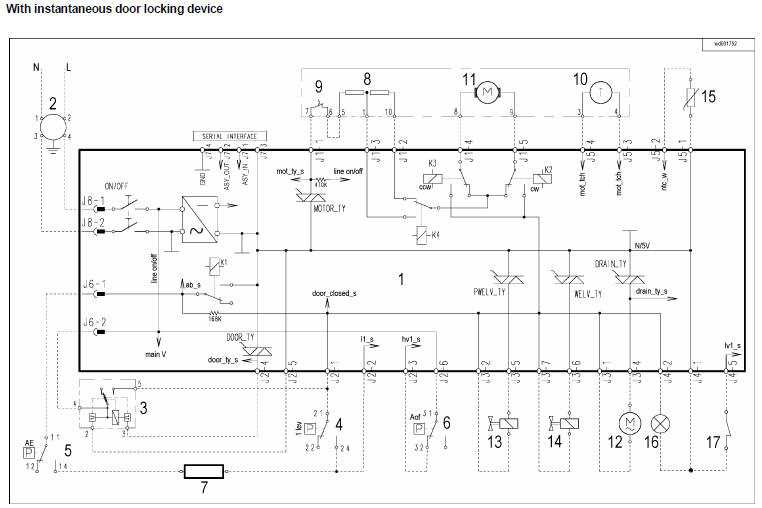 wiring diagram whirlpool washing machine