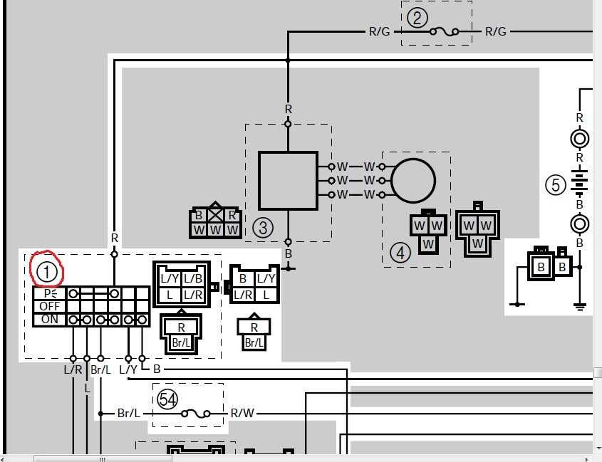 yamaha ignition switch wiring diagram