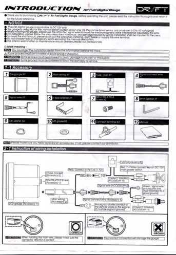 aem air fuel ratio gauge wiring diagram