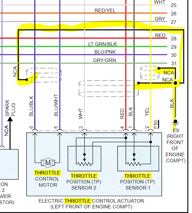 throttle body wiring diagram