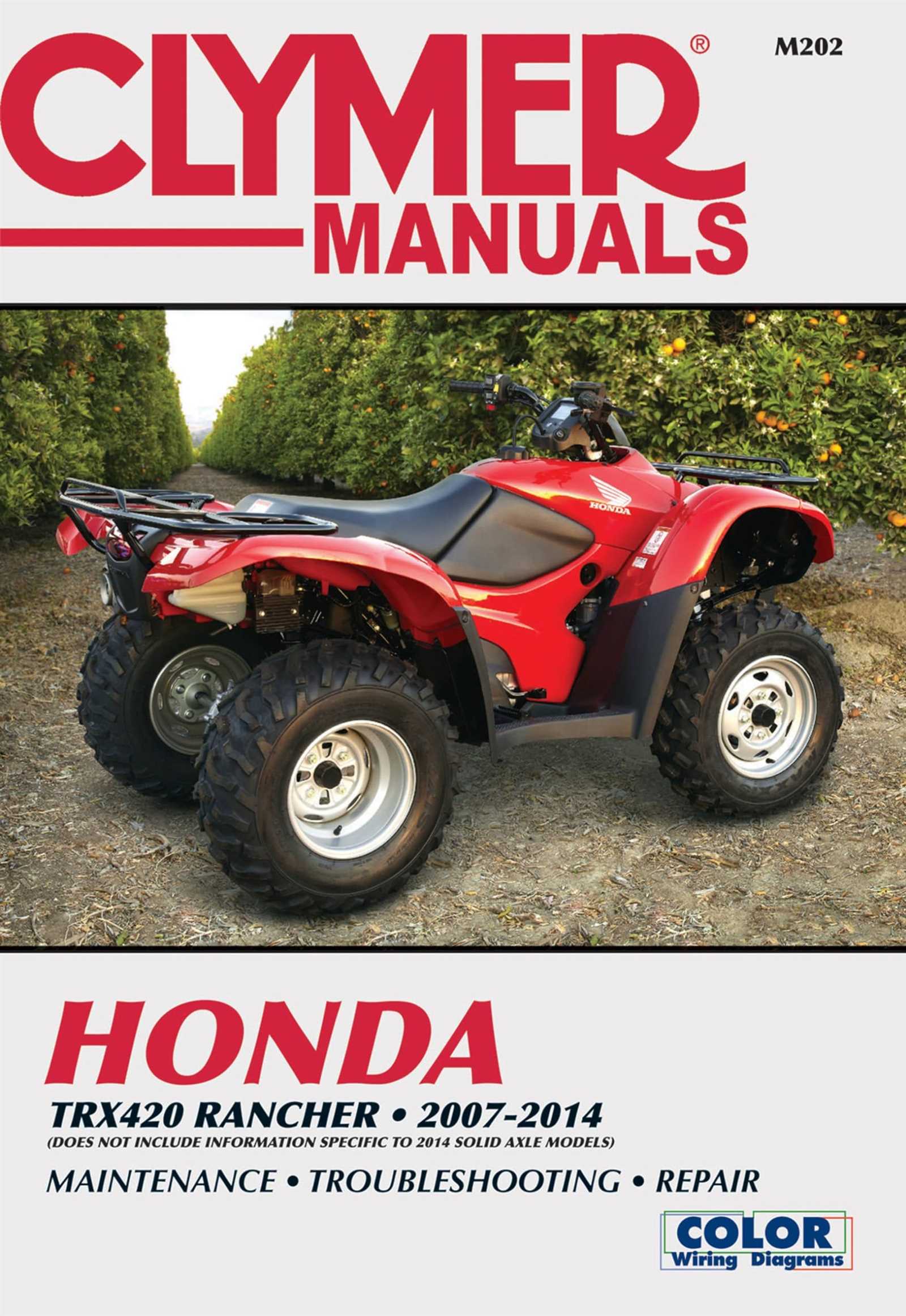 2007 honda rancher 420 es wiring diagram