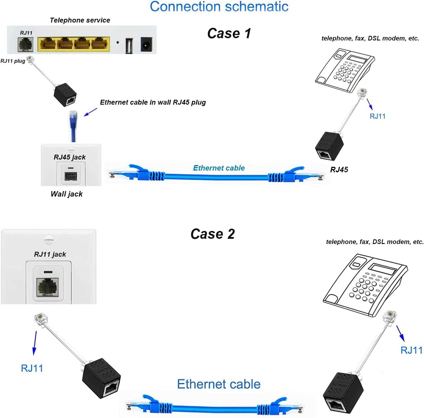 rj11 cable rj11 wiring diagram